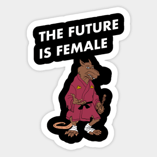 The Future Is Female Sticker